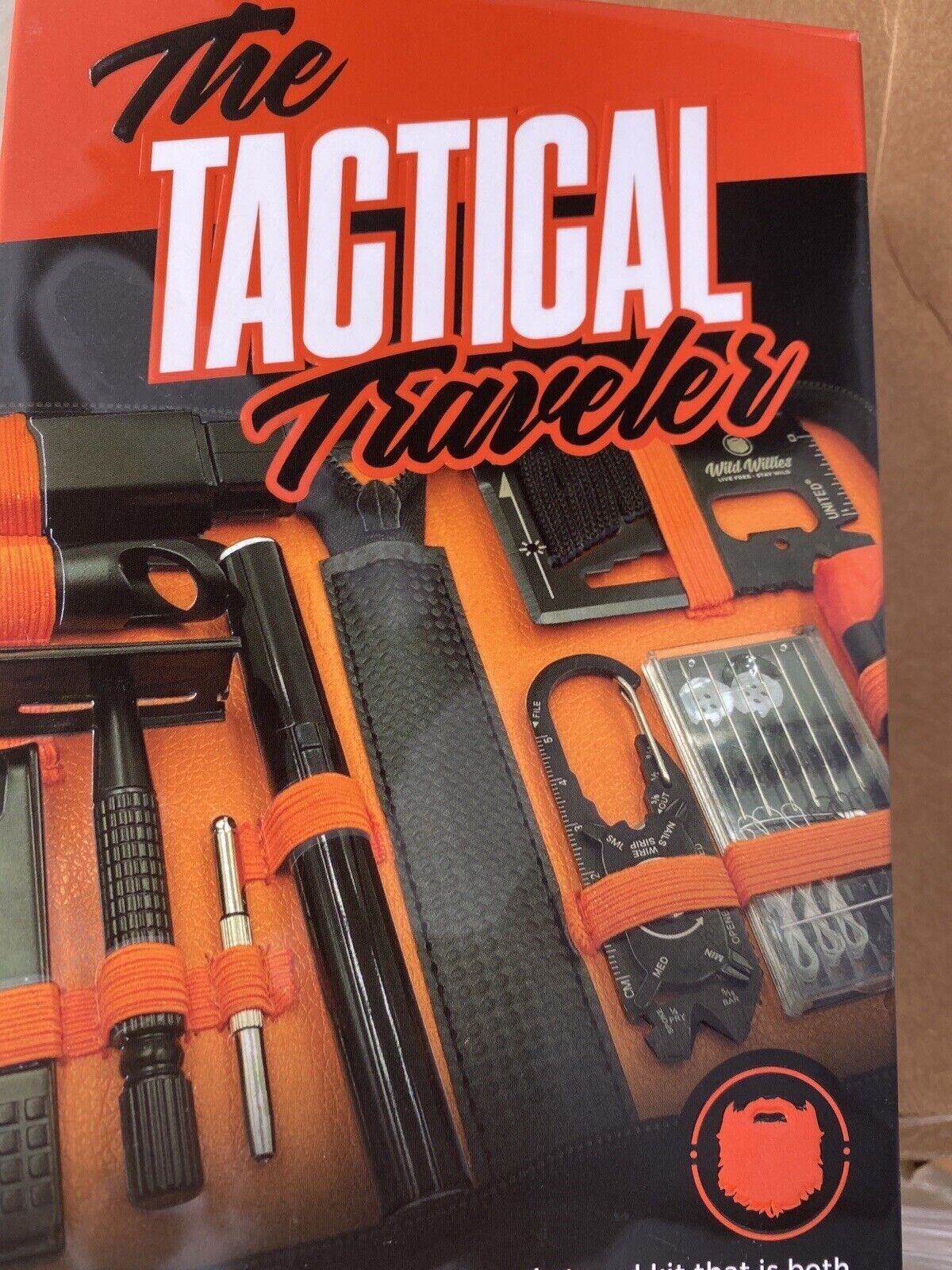 Wild Willies-The Tactical Traveler Kit – Black/OrangeModel:TACTRV Gift Set
