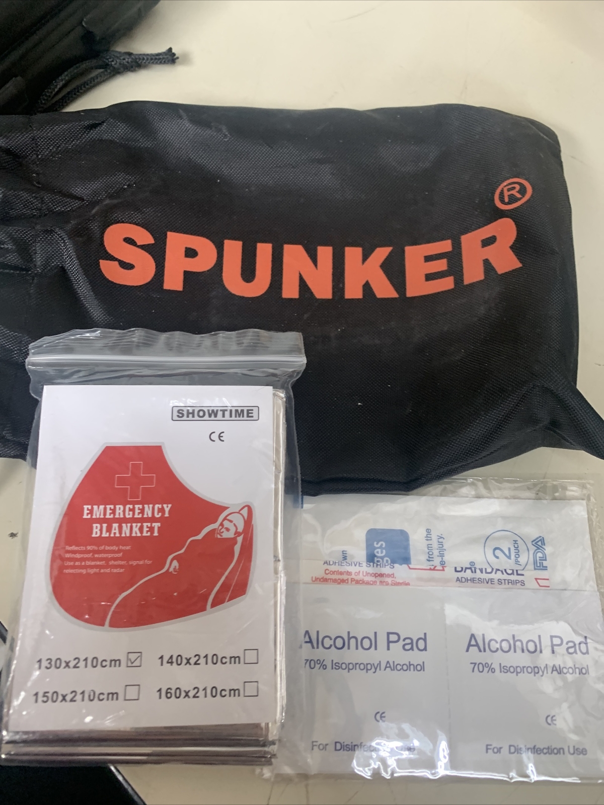 Spunker 15 In 1 Survival Kit Cool Gadget Hunting, Hiking, Camping