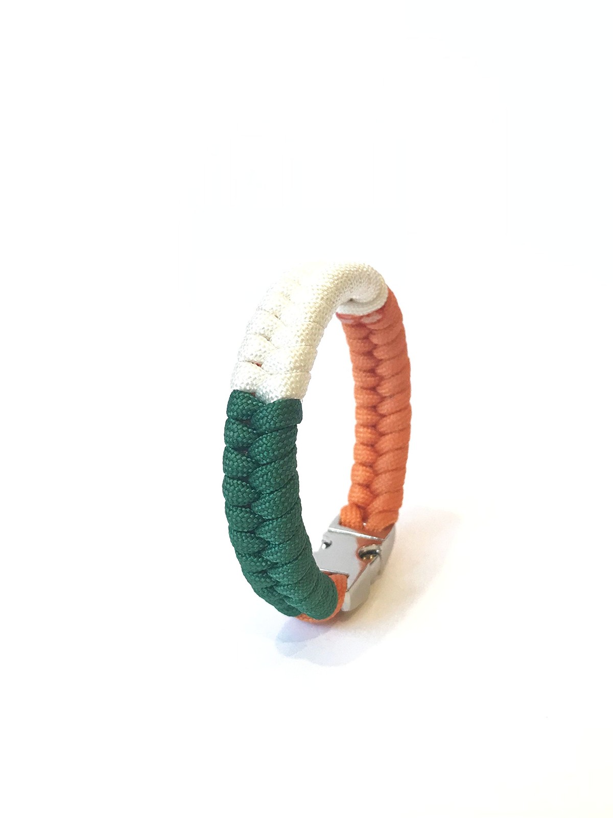Ireland Flag Kiss Me I’m Irish Mens & Paracord Survival Bracelet Jewelry (Siz…