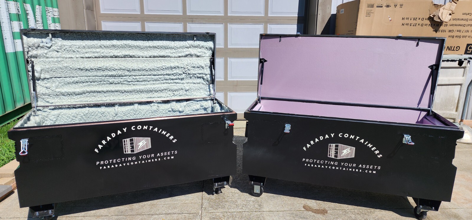 Faraday Cage Jobsite Box EMP Protection for Tools Electronics Solar Generator