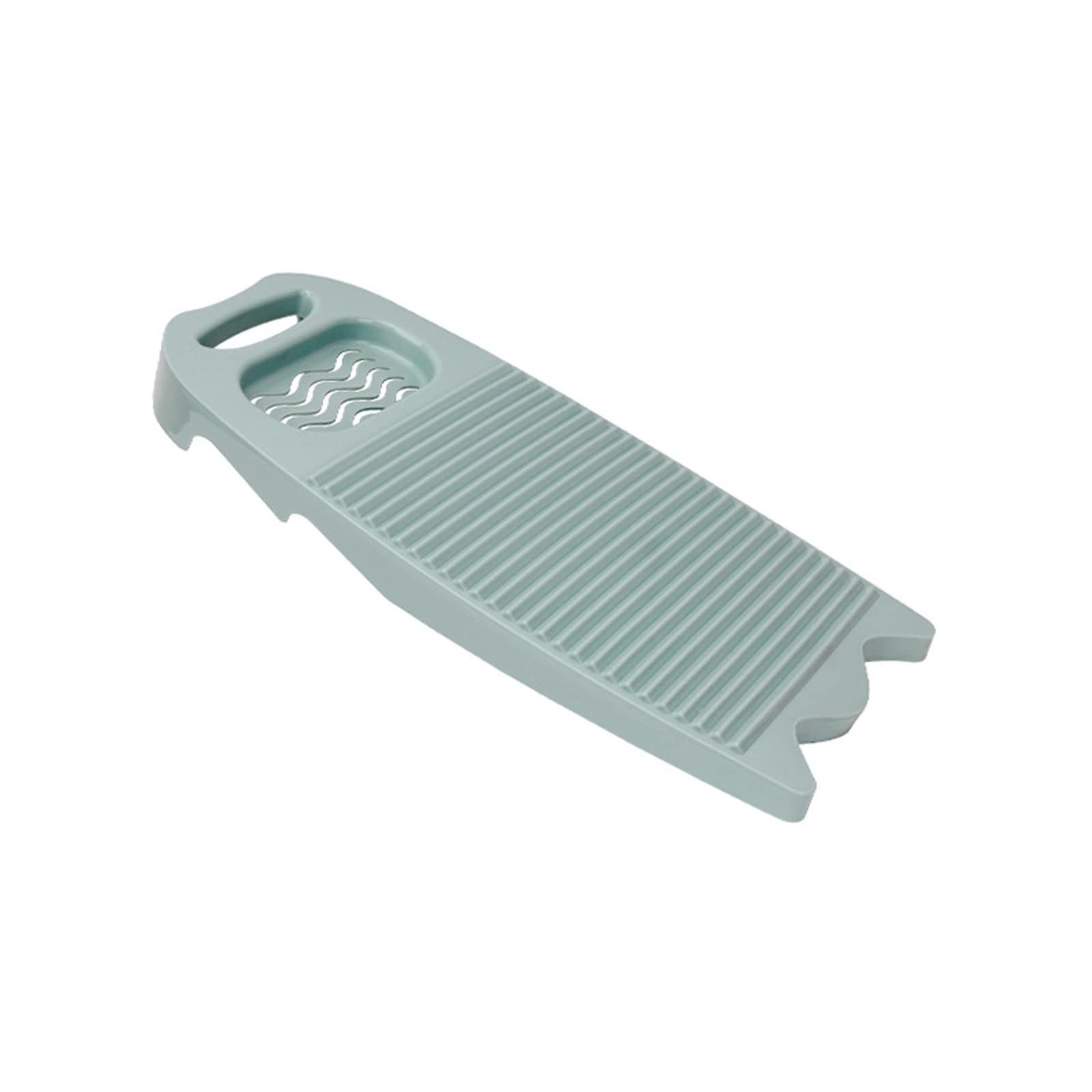 Cansybil Non-Slip Laundry Washing Board, Household Large, E-Light Blue