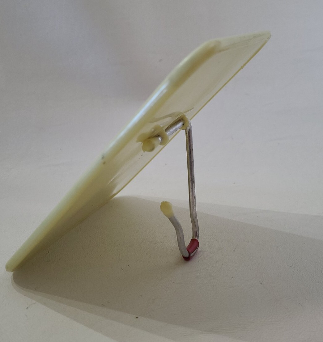 Camping Mirror Coghlan’s Vintage 1971 Compact Stands Clamps Hangs Hong Kong Old