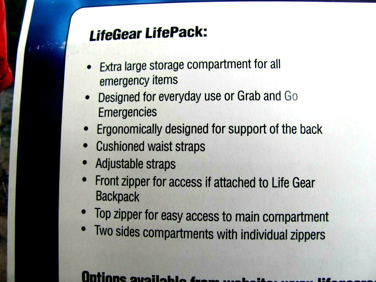LIFE+GEAR..PERSONAL SAFETY KIT / PACK..FIRST AID..SURVIVAL..GEAR..NEW IN BOX