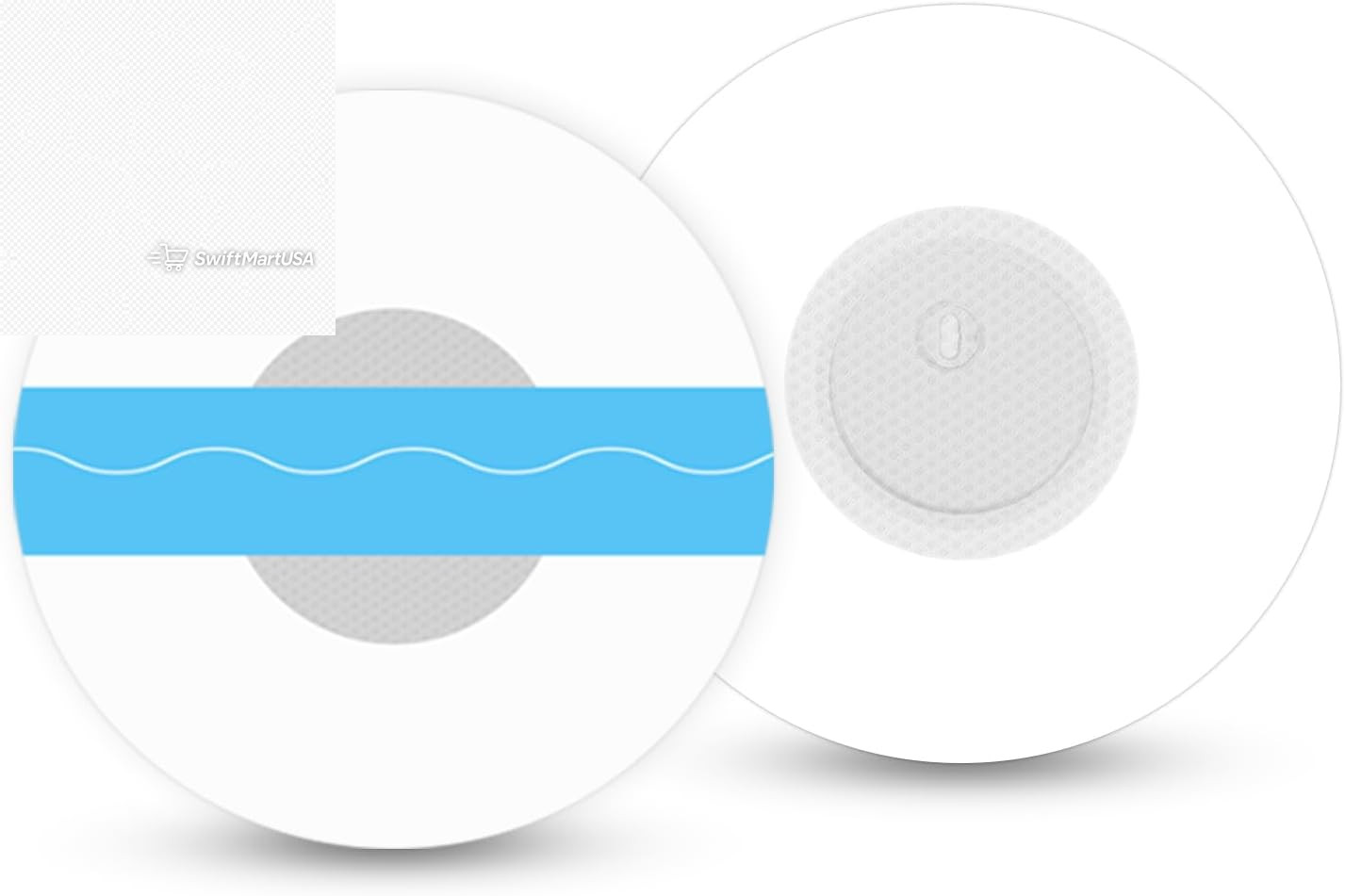 100 Waterproof Libre 3 Plus Sensor Covers Transparent Freestyle CGM Patches
