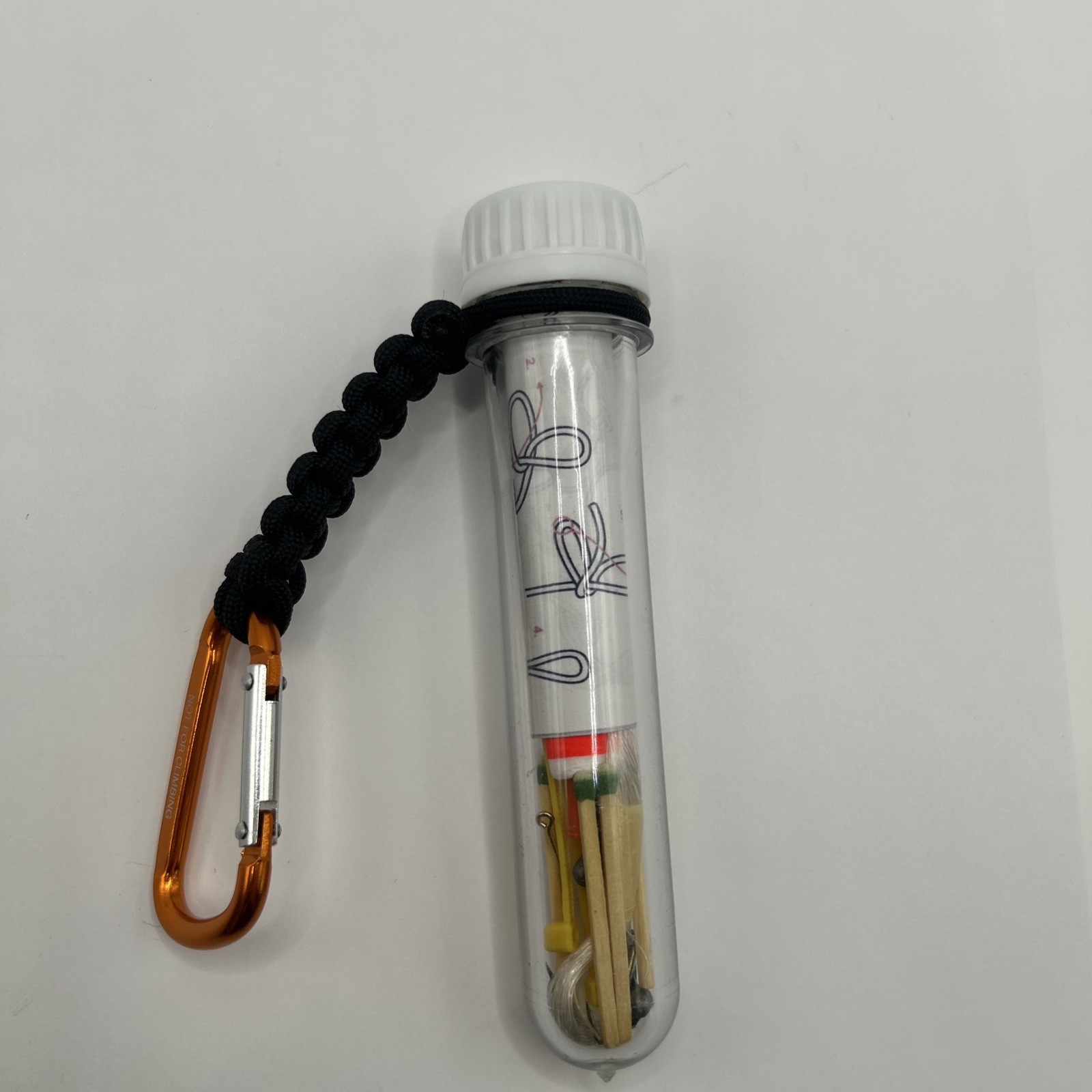 Survival Tube. Mini Emergency Fishing Gear. Custom Designed. lot#4