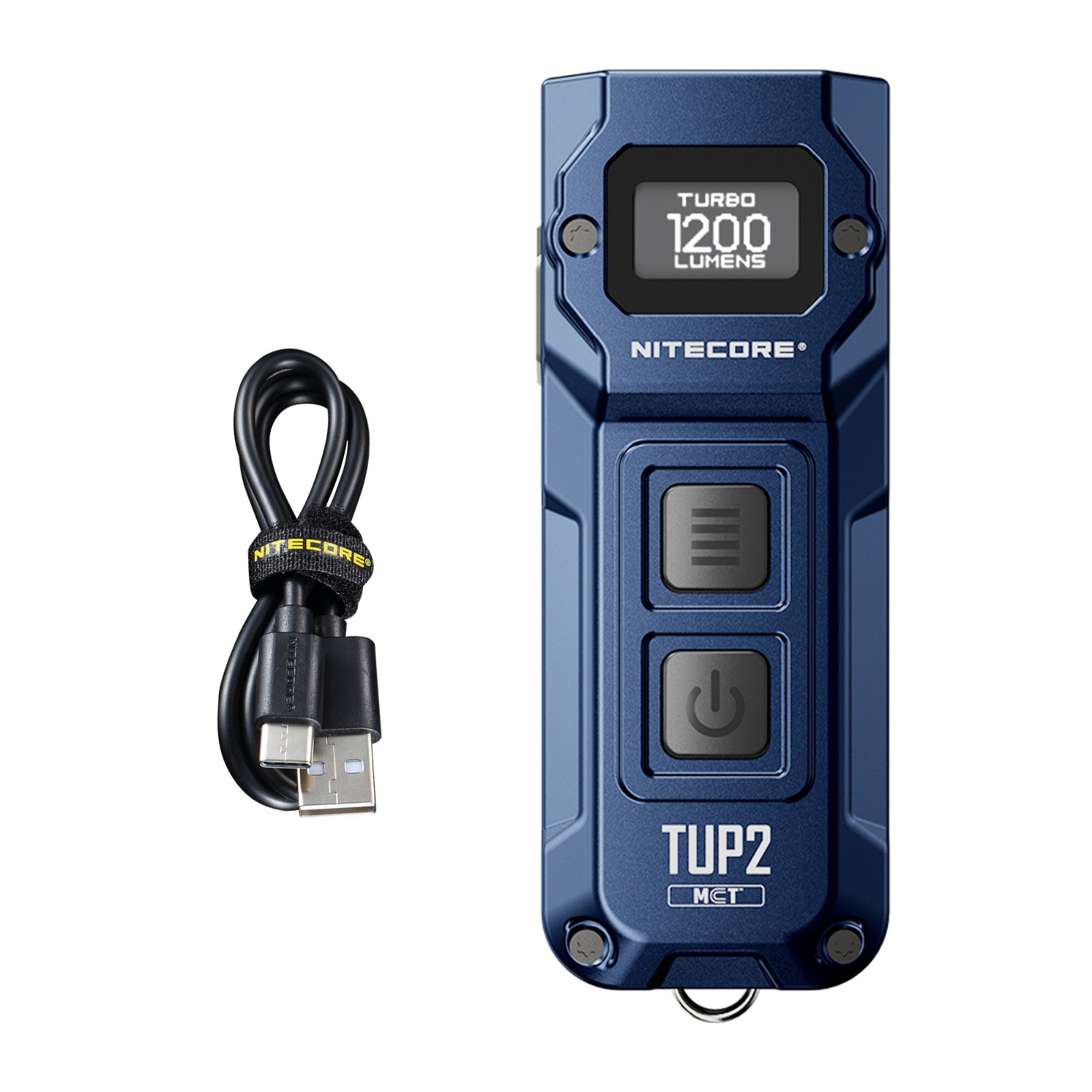 Nitecore TUP2 (TUP 2) 1200 Lumen MCT Rechargeable Keychain EDC Flashlight