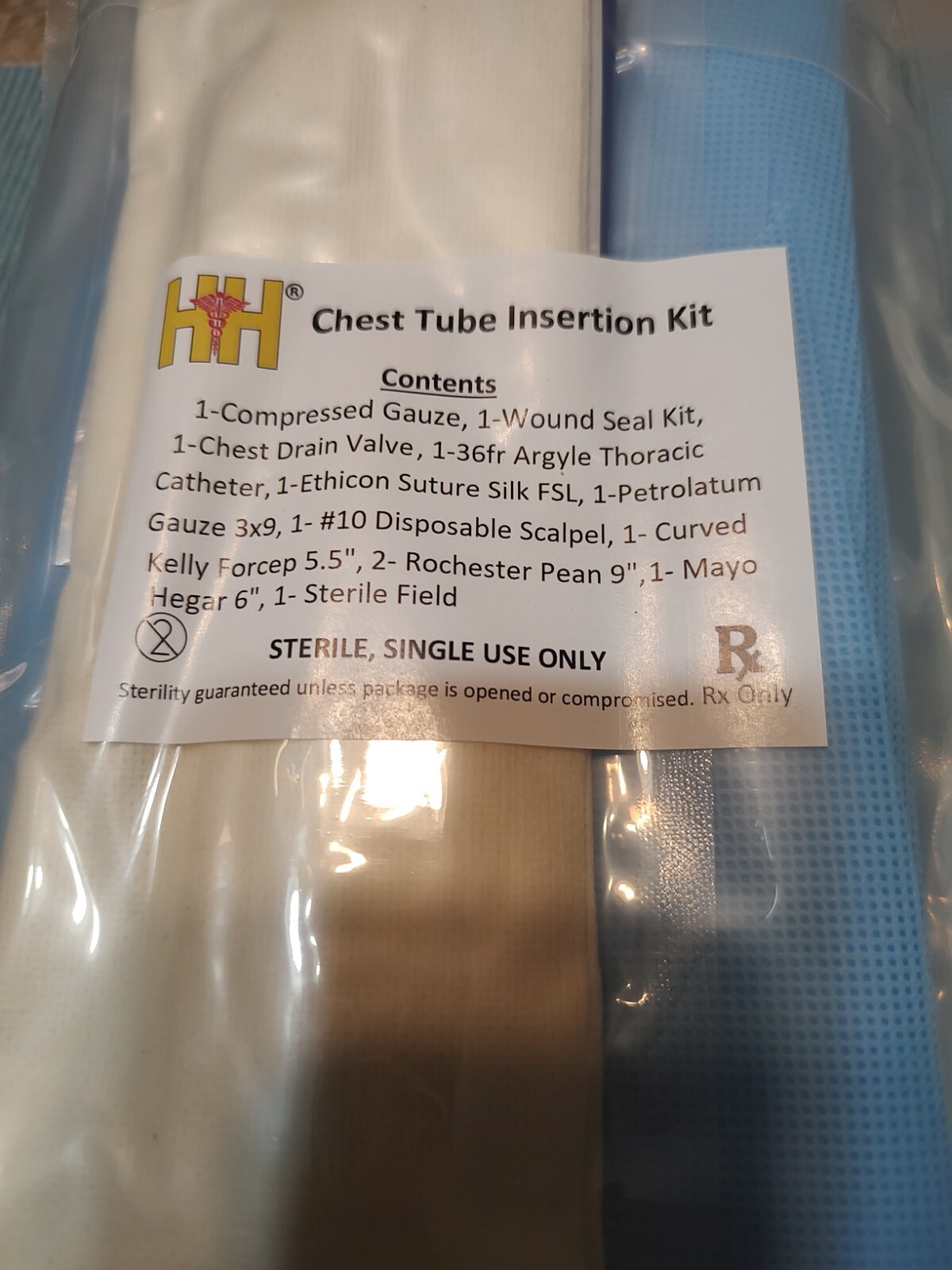 H&H Emergency Chest Tube Insertion Kit