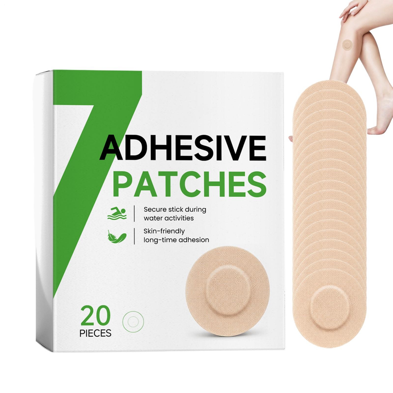 20* G7 Adhesive Patches Waterproof Over Patches For G7 & Stelo Flexible CGM Tape