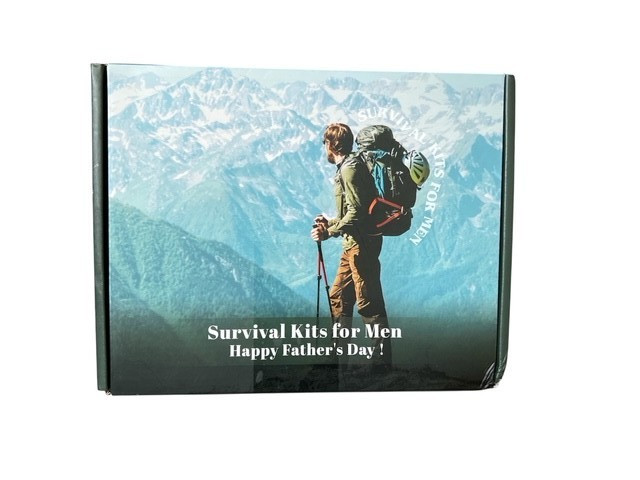 Survival Kit, Gifts for Men Dad Him Husband, Emergency Survival Gear