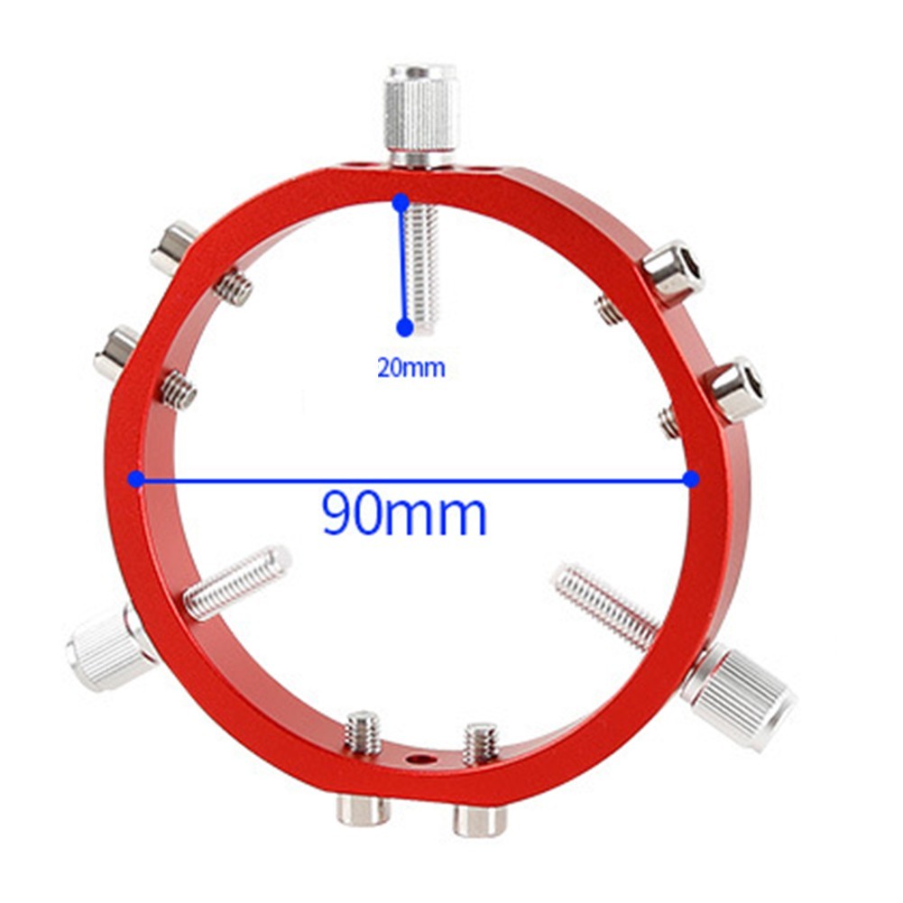 Lightweight Aluminum Fixing Ring for Astronomical Telescope Accessories