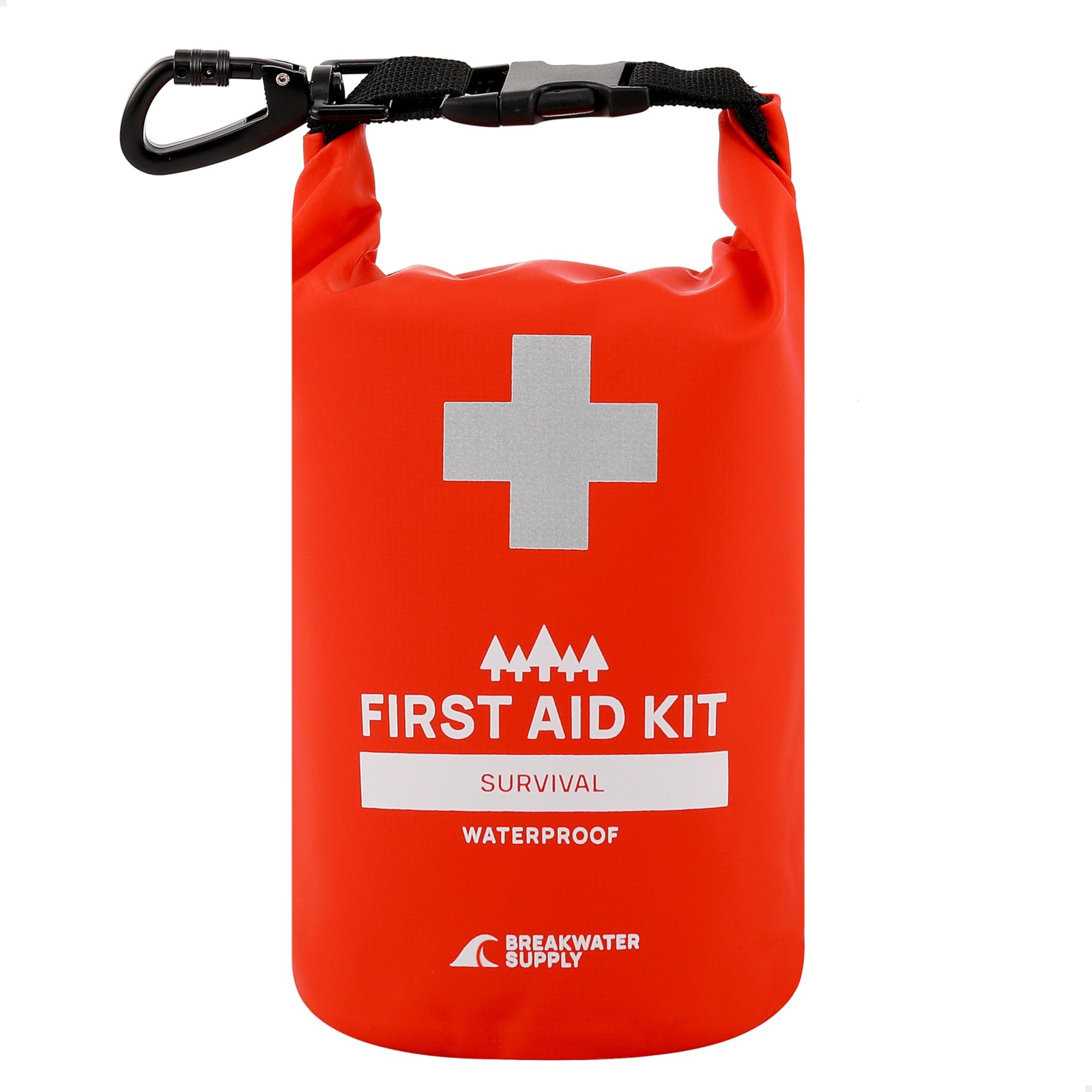 Breakwater Supply™ Waterproof Survival First Aid Kit, 101 Piece AFAK Emergency