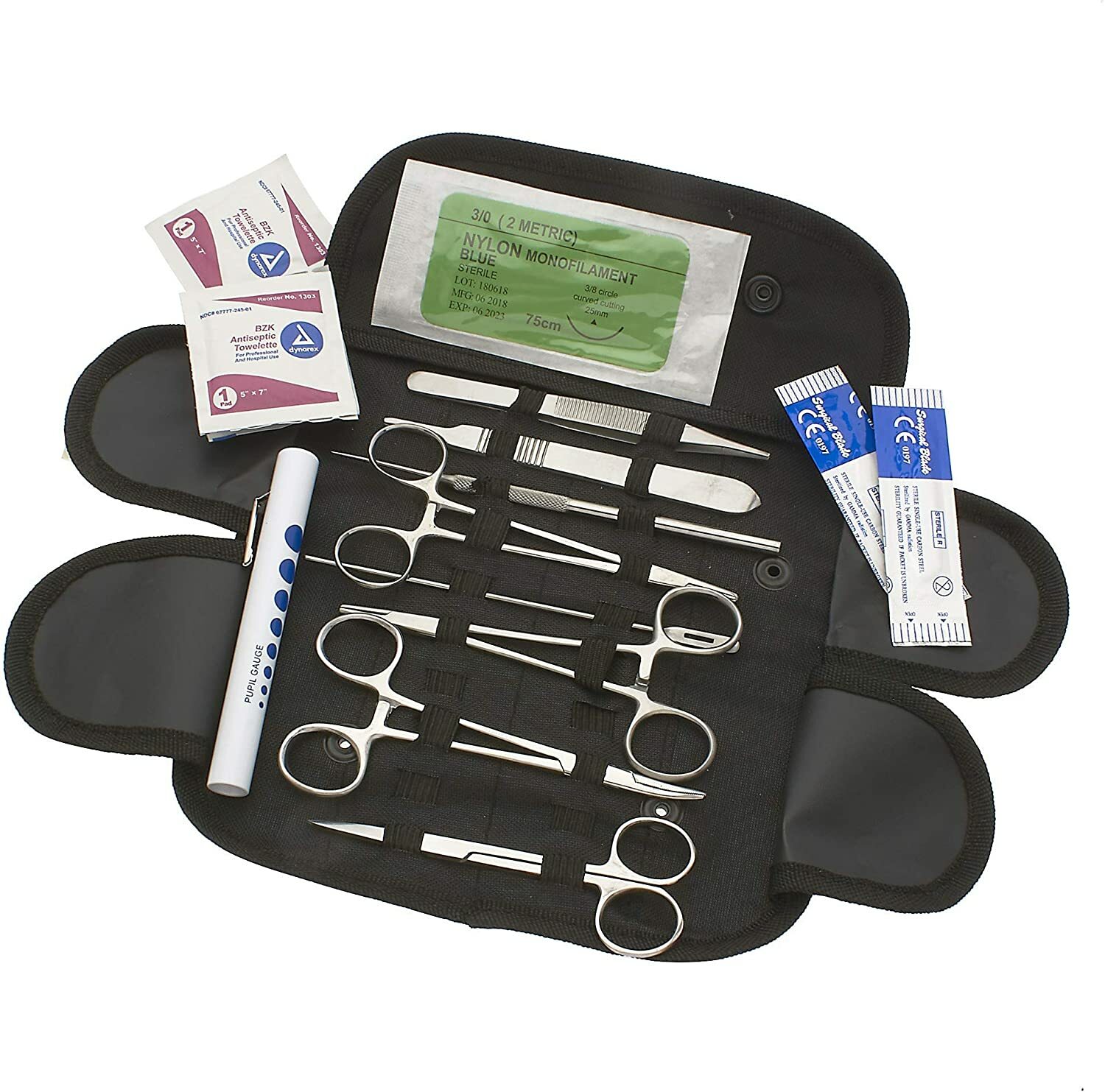 Premium IFAK first aid wound and suture military surgical natural disaster Kit