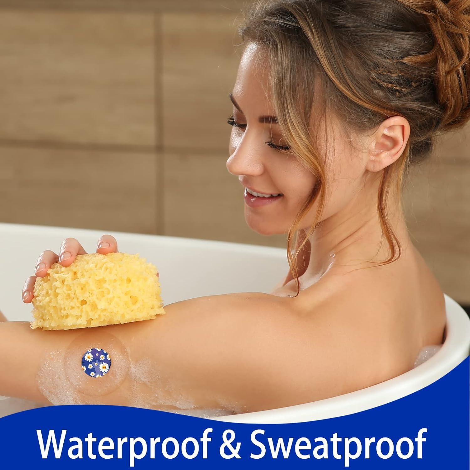 HONYOU 40Pack Libre 3 plus Sensor Covers Waterproof Freestyle Sensor Stickers Se