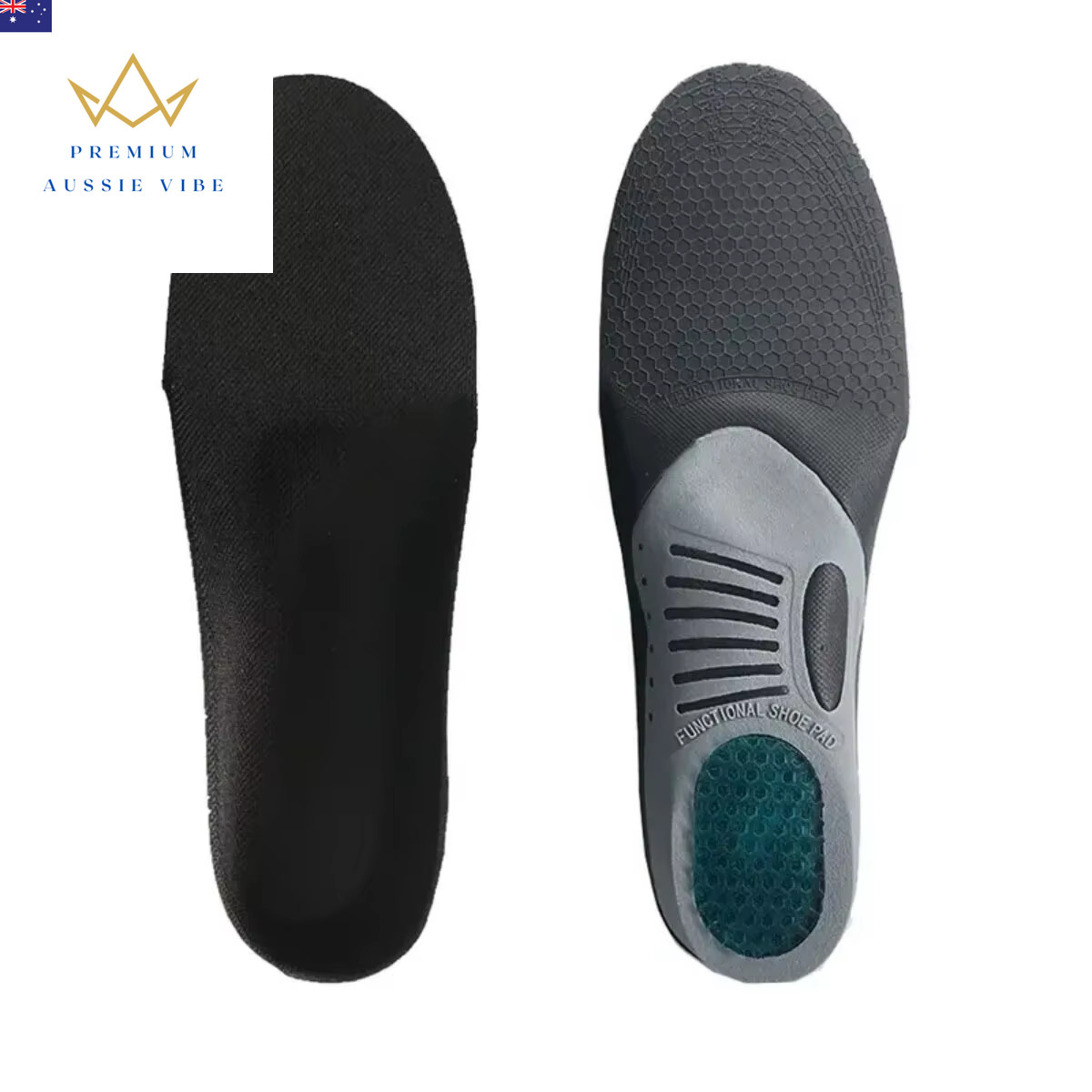1Pair Orthopedic Insoles Orthotics Flat Foot Health Sole Pad for Shoes Insert Ar