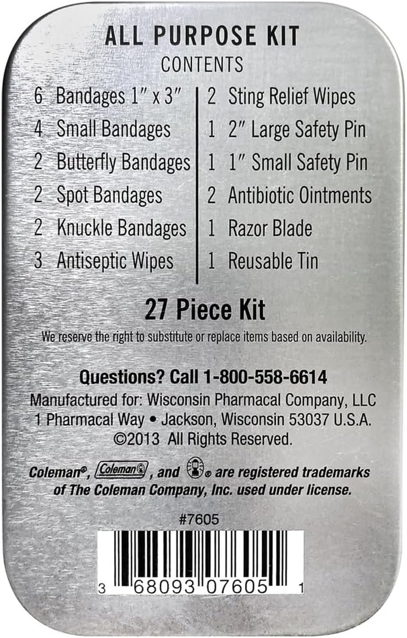 All Purpose Mini First Aid Kit – Compact & Affordable Emergency Preparedness wit