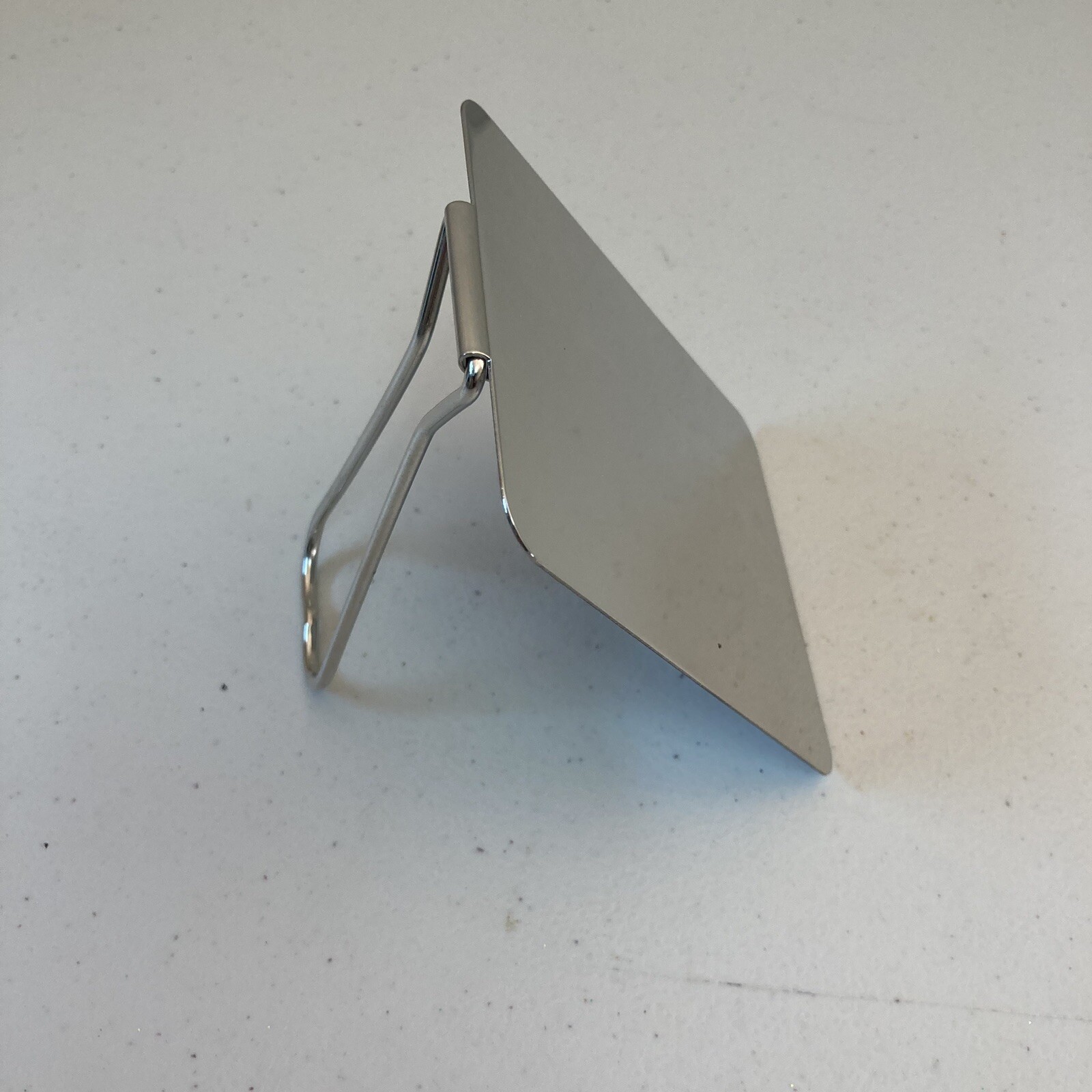 Vintage Italian Army Signal Mirror Stainless Camping/Survival