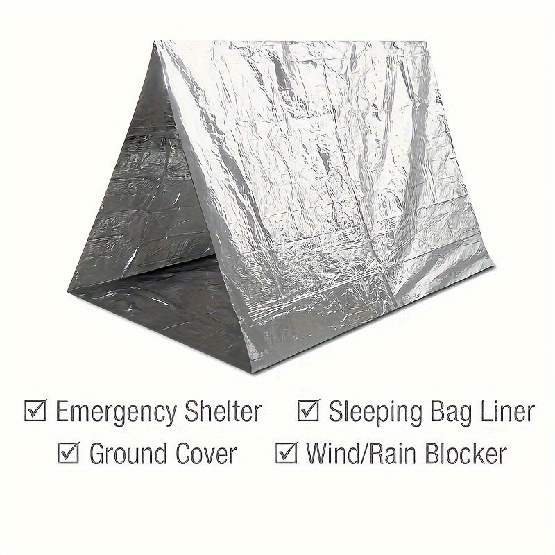 10Pack Emergency Mylar Thermal Blankets , New for Outdoor Sport Free Shipping !