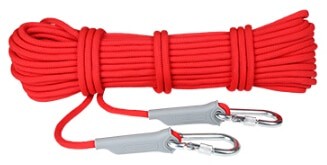 Outdoor Hiking Accessories Rope 9.5mm Diameter 2600lbs High Strength Cord Safety