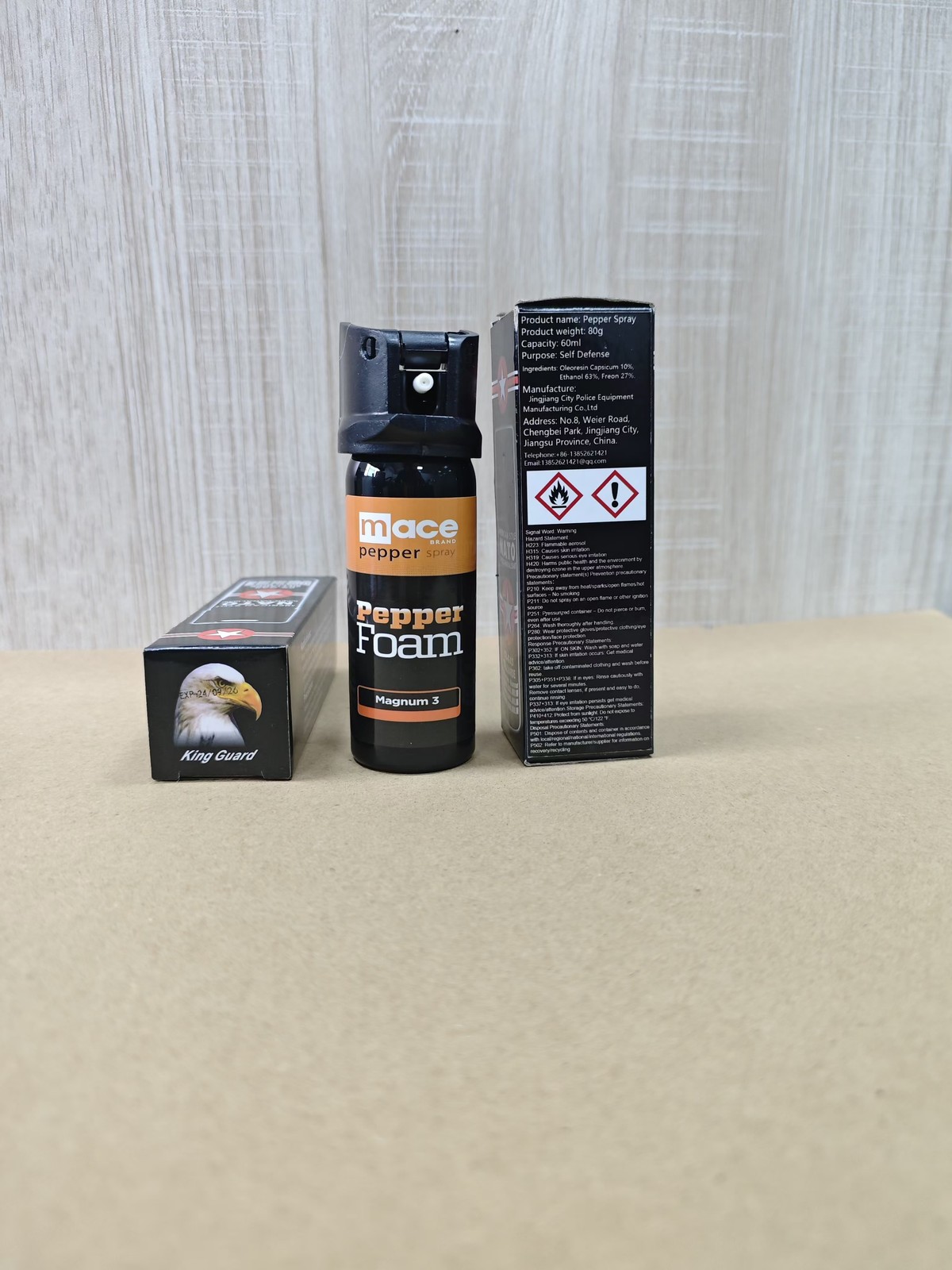 2 Pack Magnum 3 Pepper Foam – Self Defense Pepper Spray 2 fl oz
