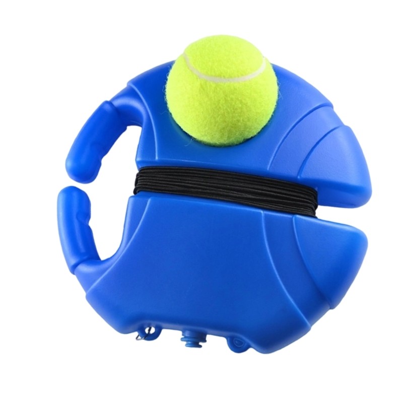 Tennis Rebounder Set Portable Tennis Trainer Single Training Equipment
