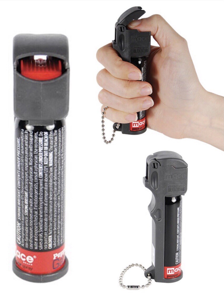 MACE 12 FT DEFENSE PERSONAL Pepper Gard GUARD Spray FLIP TOP Self Defense HOME