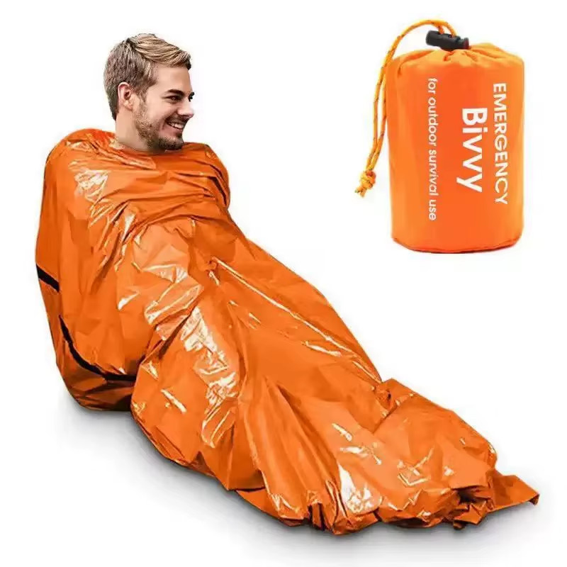 Portable Waterproof Emergency Survival Sleeping Bag Outdoor Edc Camping Gear The