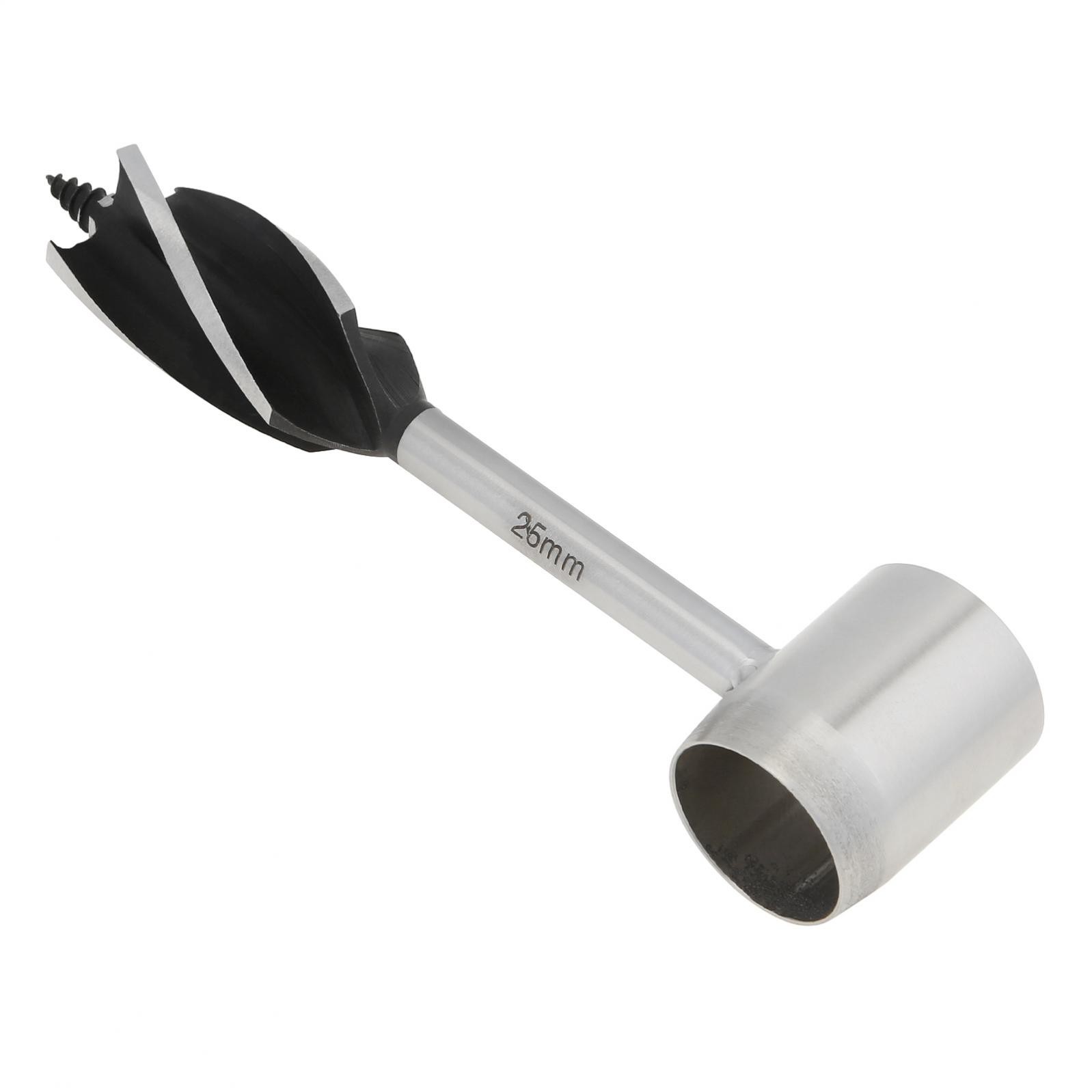 Bushcraft hand auger wrench manual hole drill with case for survival & camping