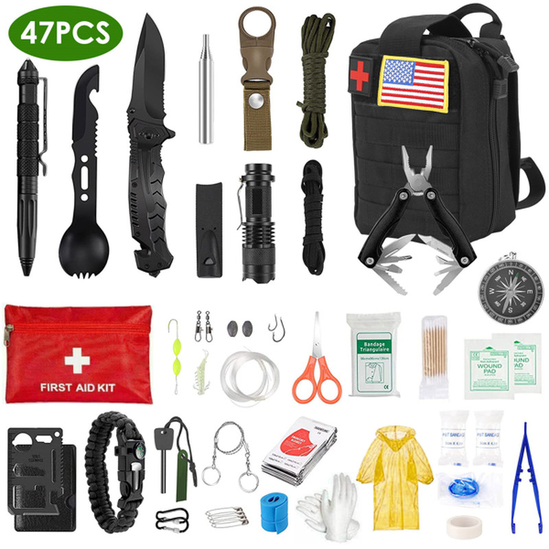 47 in 1 Survival Bag, Not Shipped on Weekends