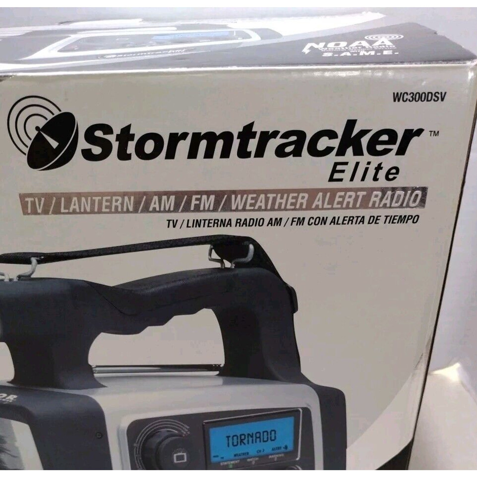 Vector Stormtracker Elite WC300DSV TV/Lantern/AM/FM/ Weather Alert Radio – NIB!!