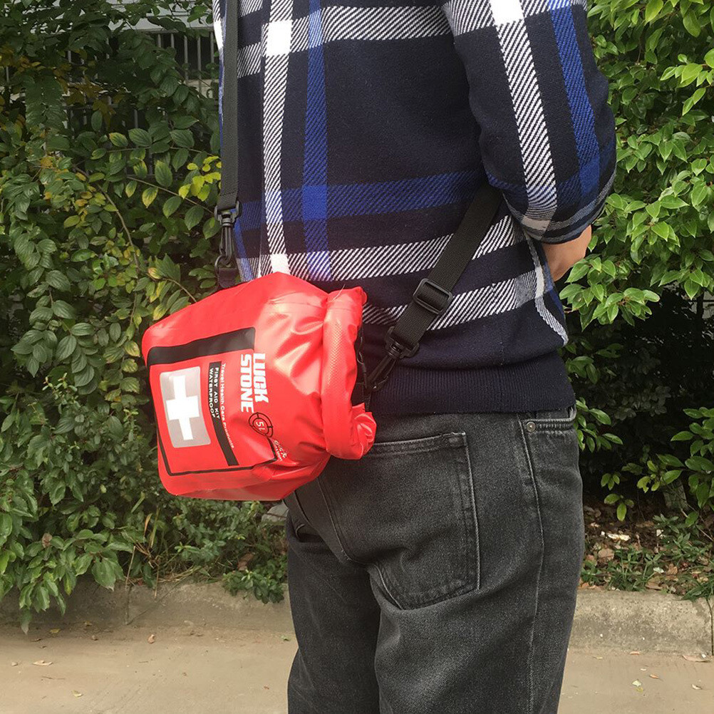 5L Waterproof First Aid Bag Emergency Kits Empty Travel Dry Bag Rafting Camping