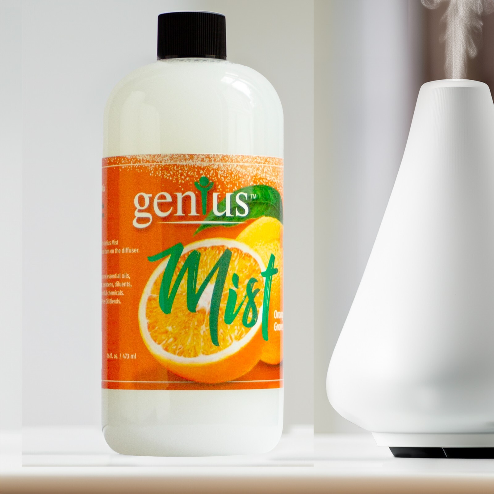 Anywhere Survival Kit: Genius Mist, Genius Fresh, Cleaner & Backpack Bundle
