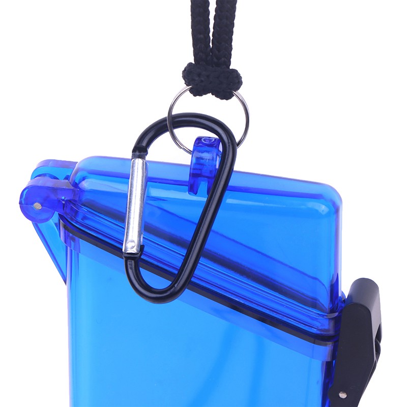 Outdoor Waterproof Pockets Key Money Storage Box Case Holder Plastic Case New