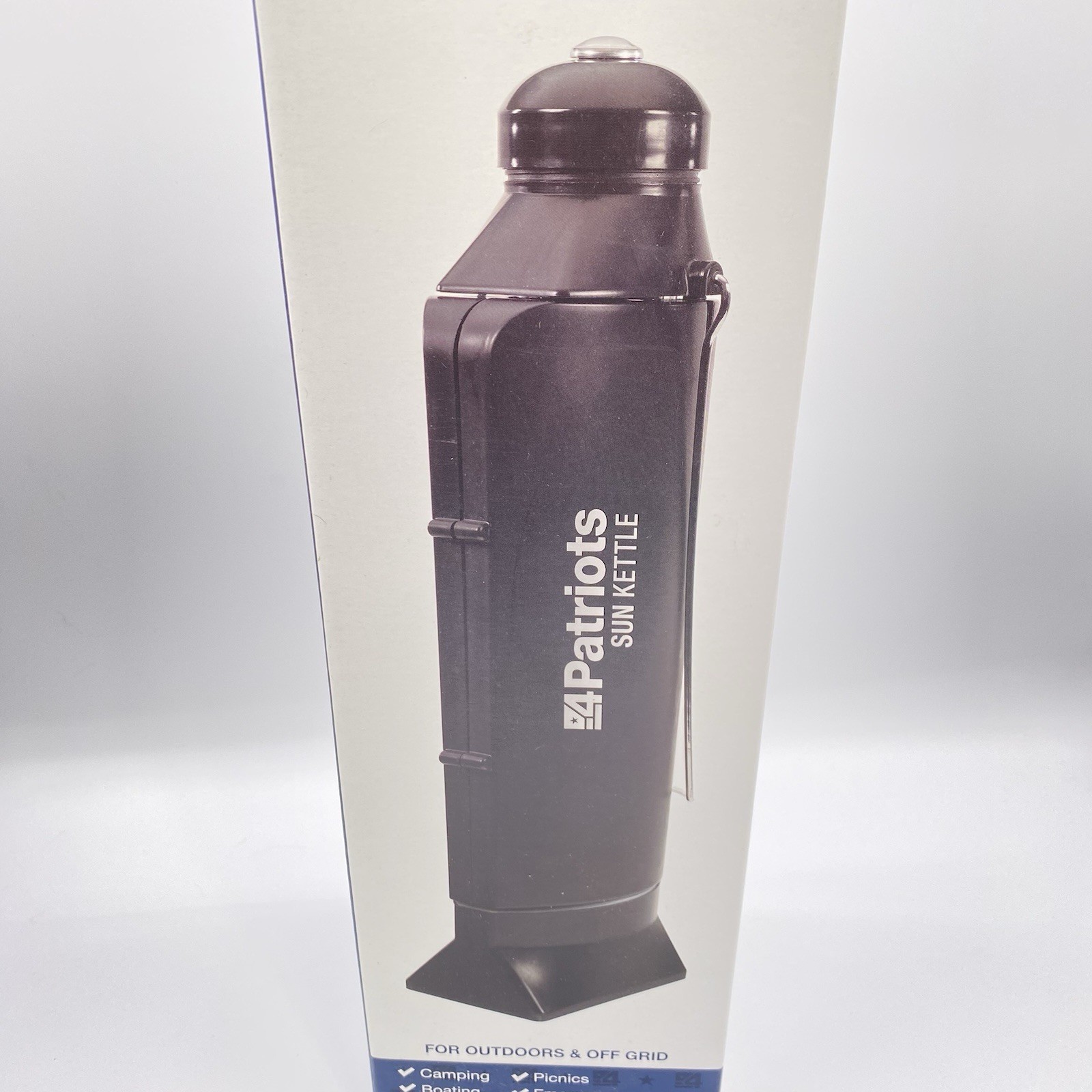 4Patriots Sun Kettle Rocket Solar Thermos Cooker Water Heater Survival Kit NEW