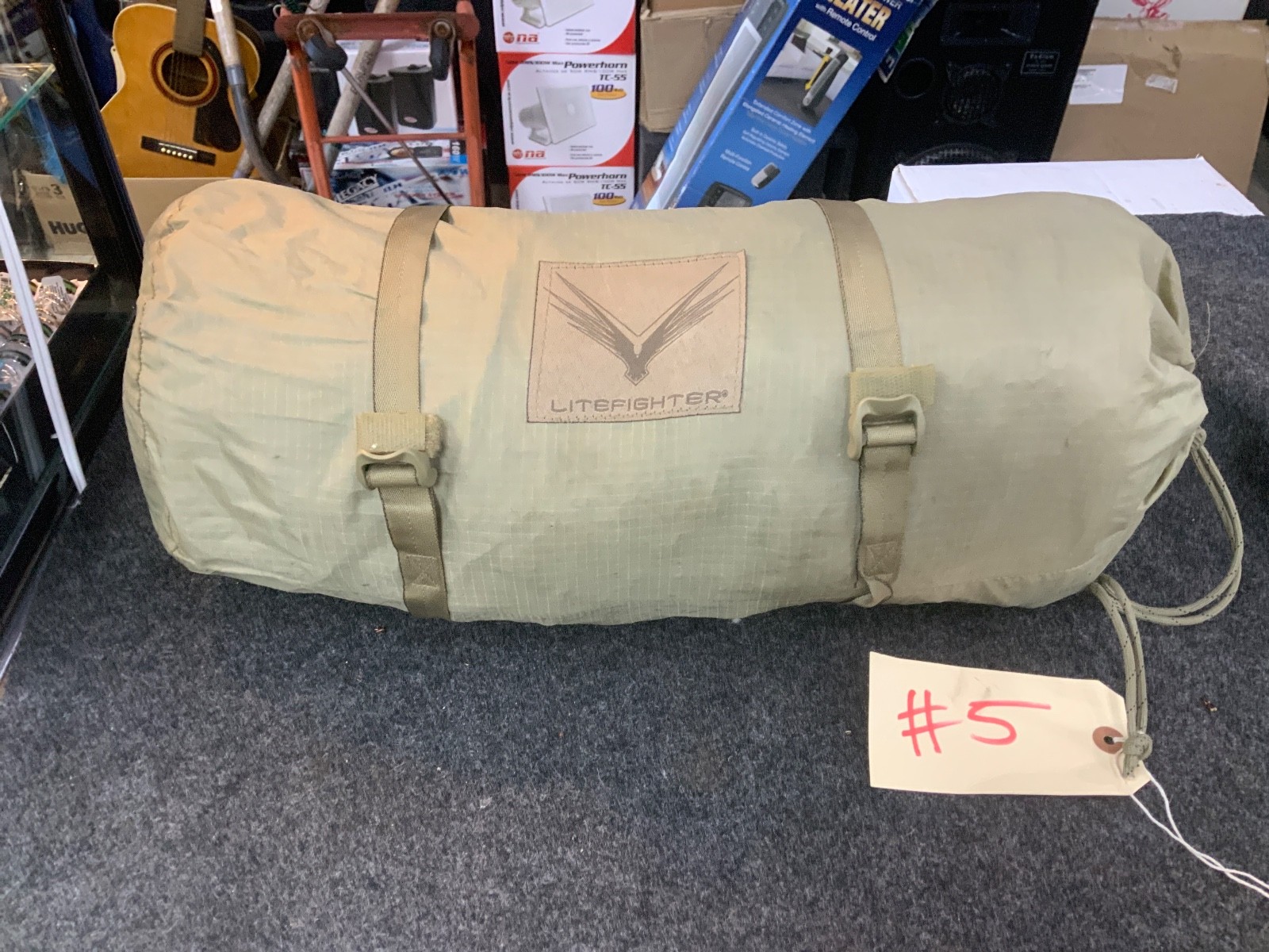 LITEFIGHTER 1 man Tent coyote tan 499 combat shelter system USGI