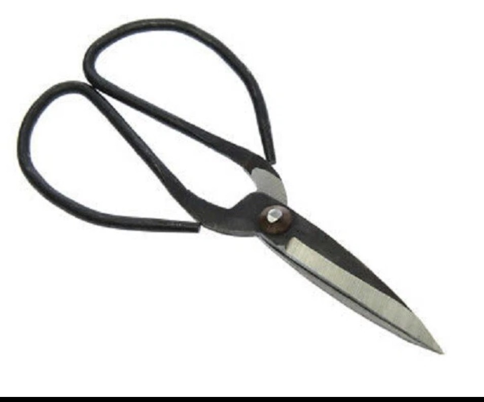 6″ Famous Chinese Scissors Hardened Alloy Steel Black Heavy Duty Metal Craft Kit