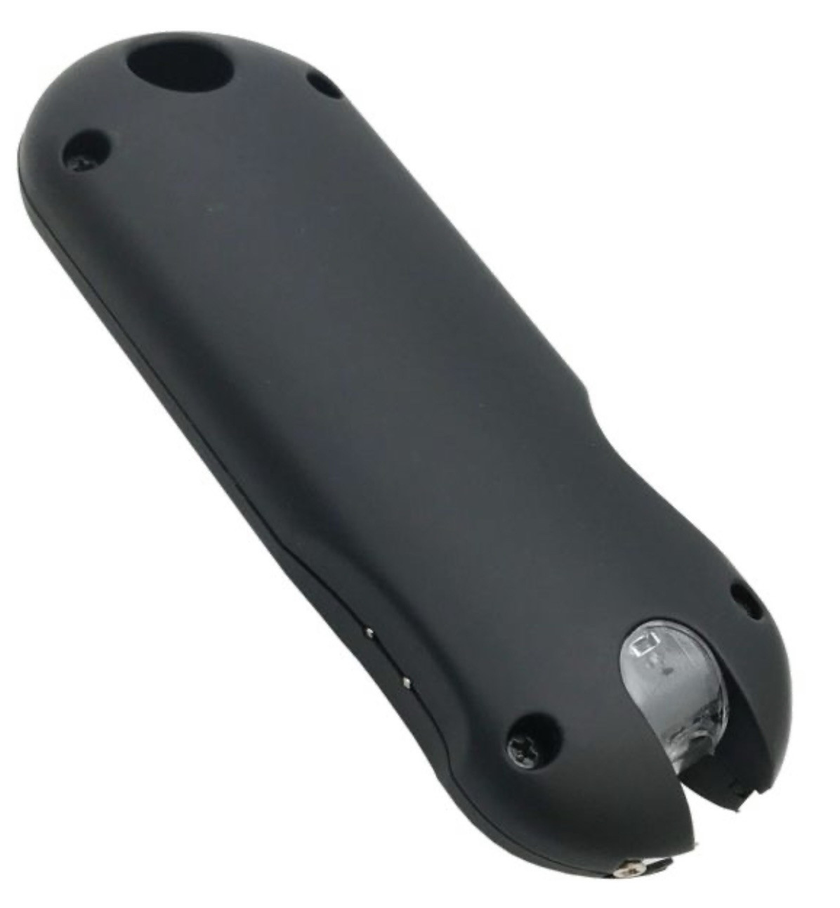 SMART POLICE WOMEN MINI Stun Gun Flashlight QUICK RELEASE KEYRING battery meter