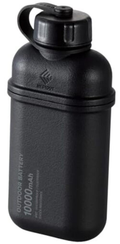 NESTOUT Rugged Power Bank, Outdoor Battery Pack, 20W USB C Fast 10000mAh Black