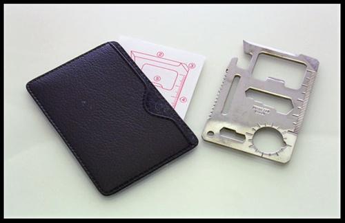 11 Function Credit Card Emergency Survival Tool NEW