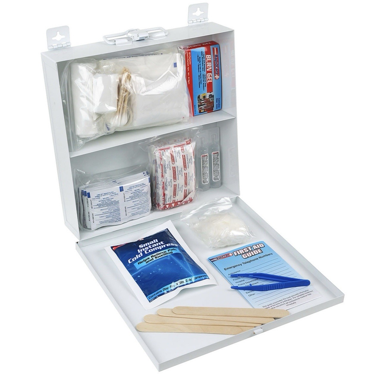 50 Person First Aid Cabinet OSHA Approved Camping Survival Emergency Disaster