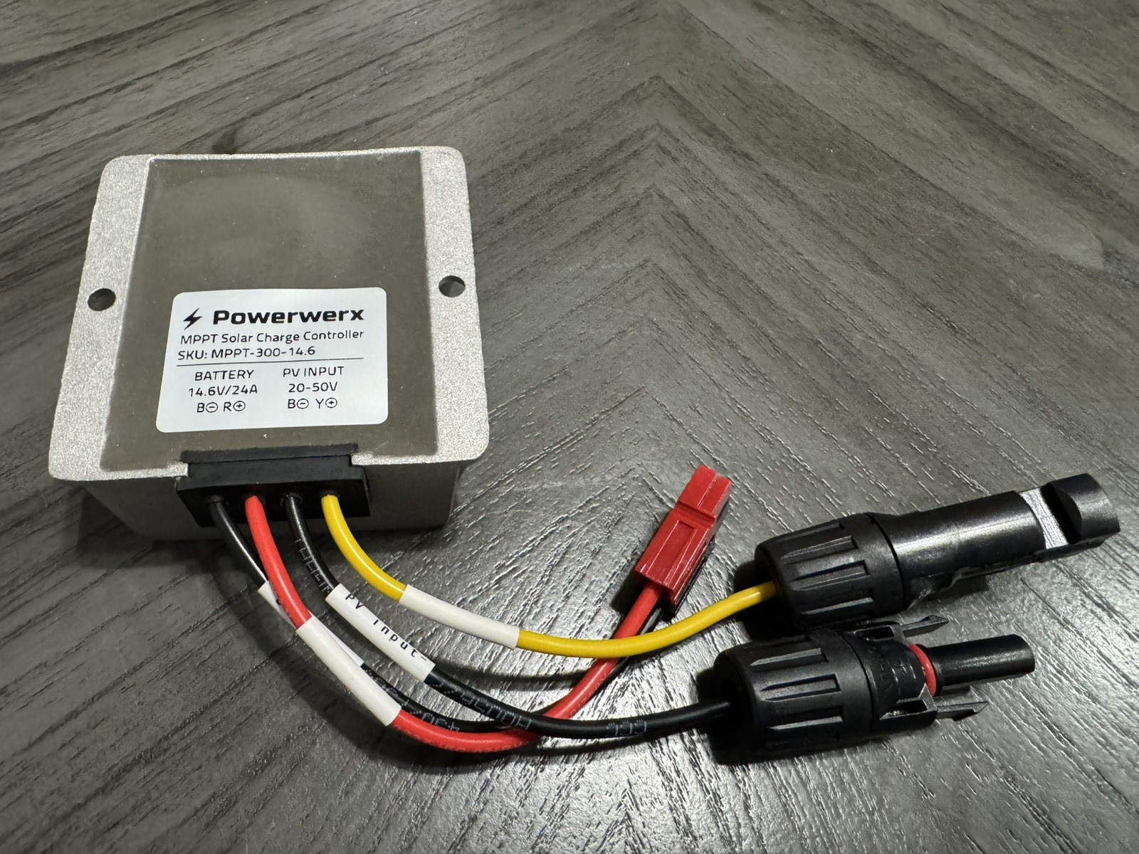 Powerwerx MPPT-300-14.6, DC-to-DC Solar Charger Controller for LiFePO4 Battery