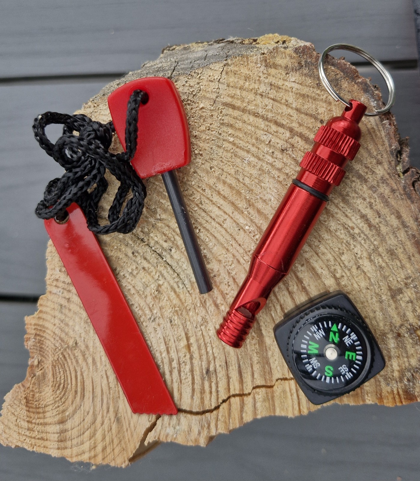 Survival set SOS 7 pcs outdoor box BW multitool emergency box emergency set outdoor box