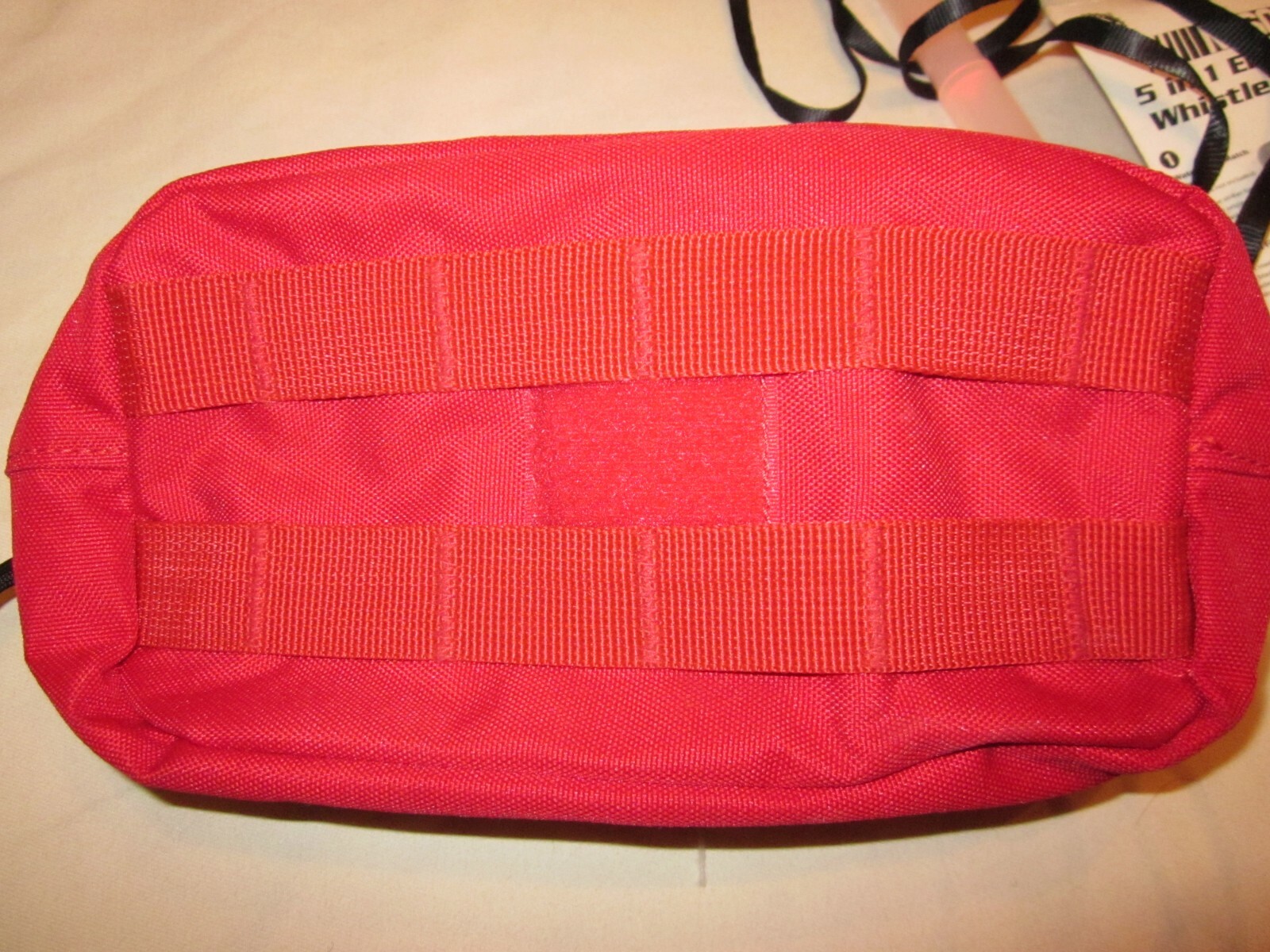 Mountain Man Tactical Bag, Compass Whistle Firestarter Emergency Light