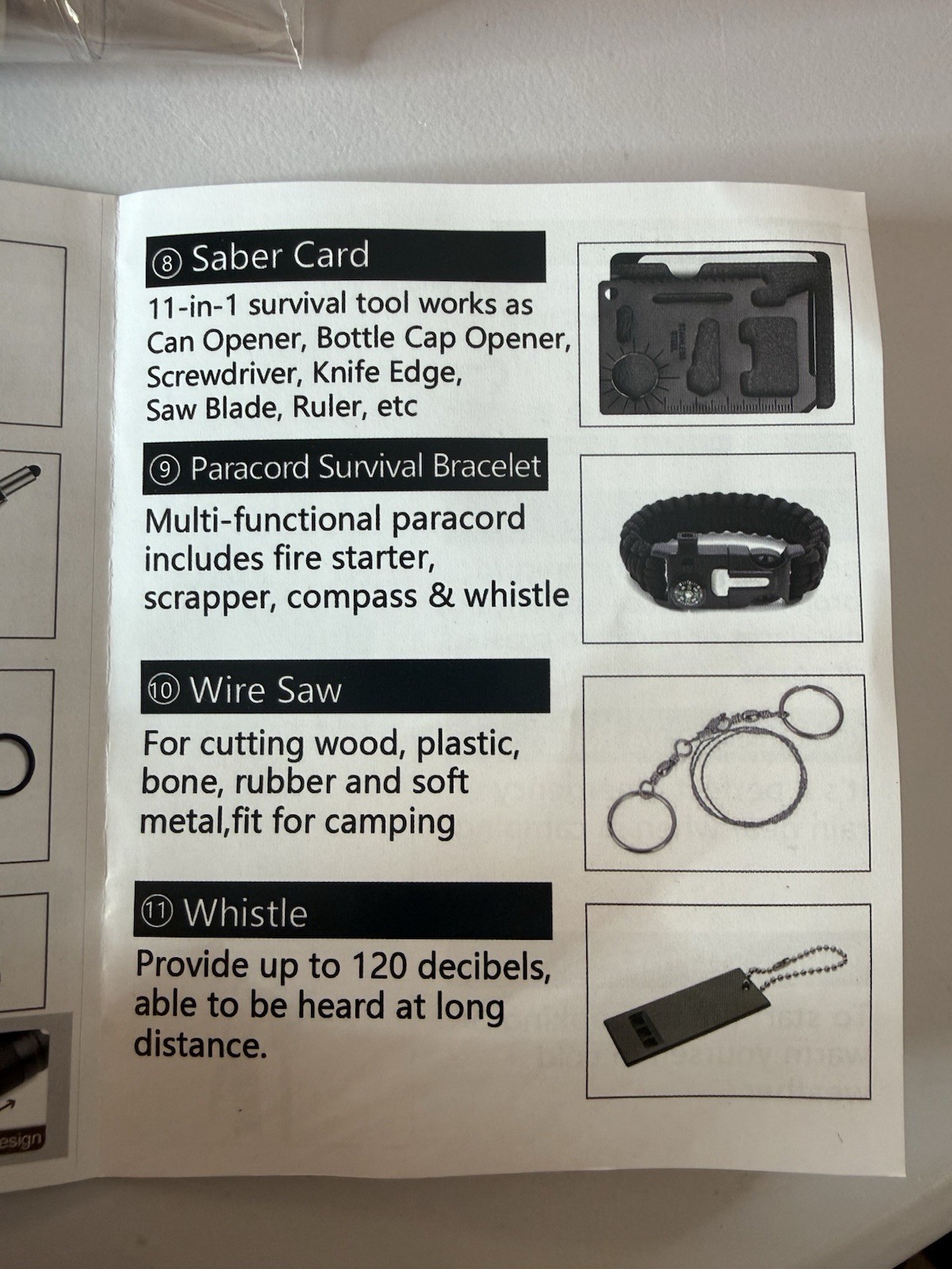 318 Piece Set Emergency Survival Kit First Aid Bug Out Military Kit
