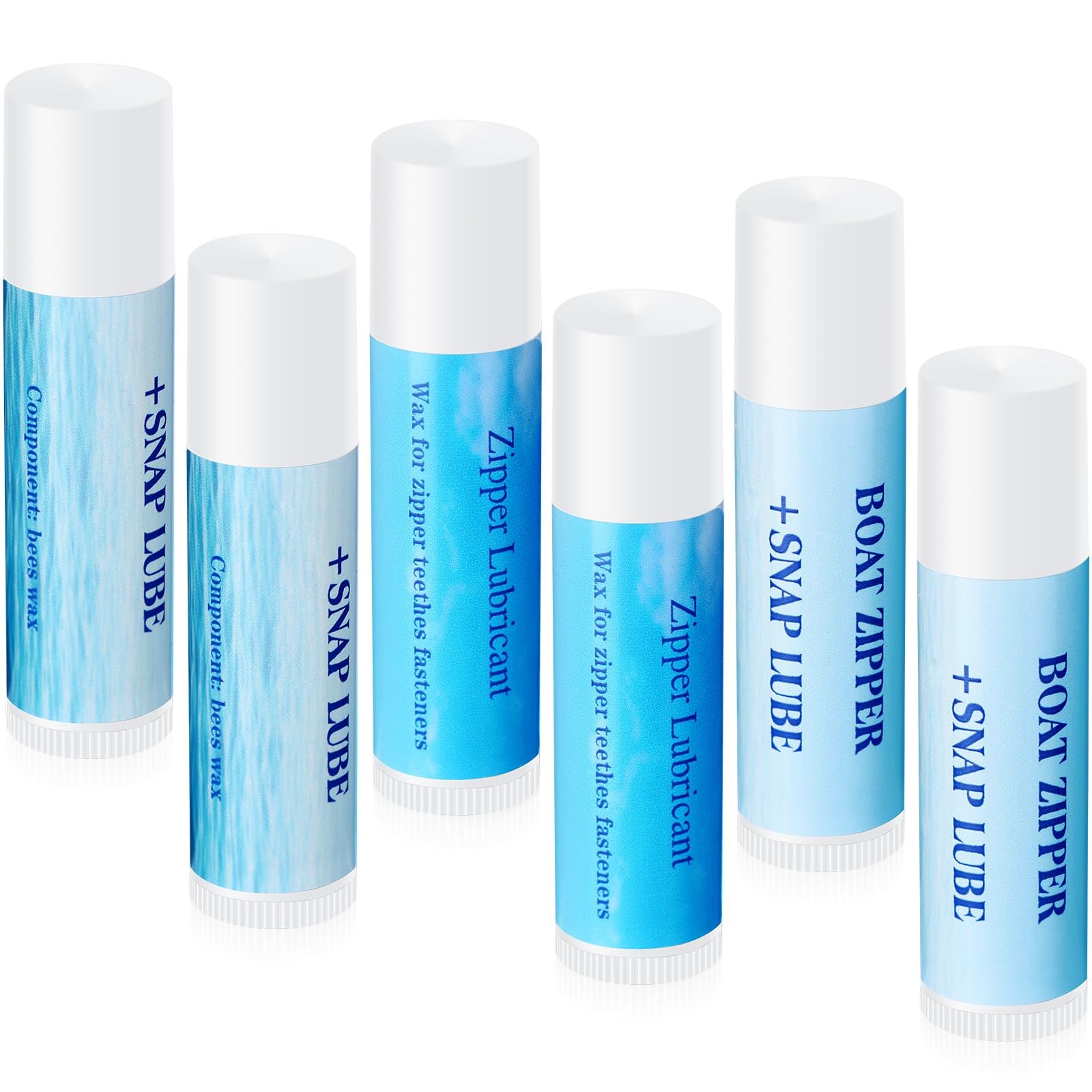 BBTO 3 Pcs Snap and Zip Wax Zipper Lubricant Stick Marine Lube for Boat…