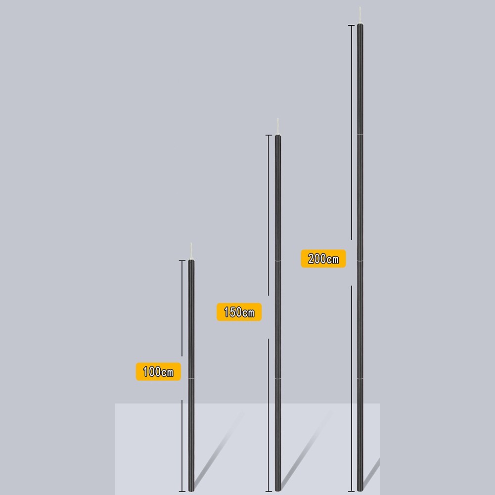 Customize Your Canopy or Tent Height with 2m Outdoor Camping Tent Poles