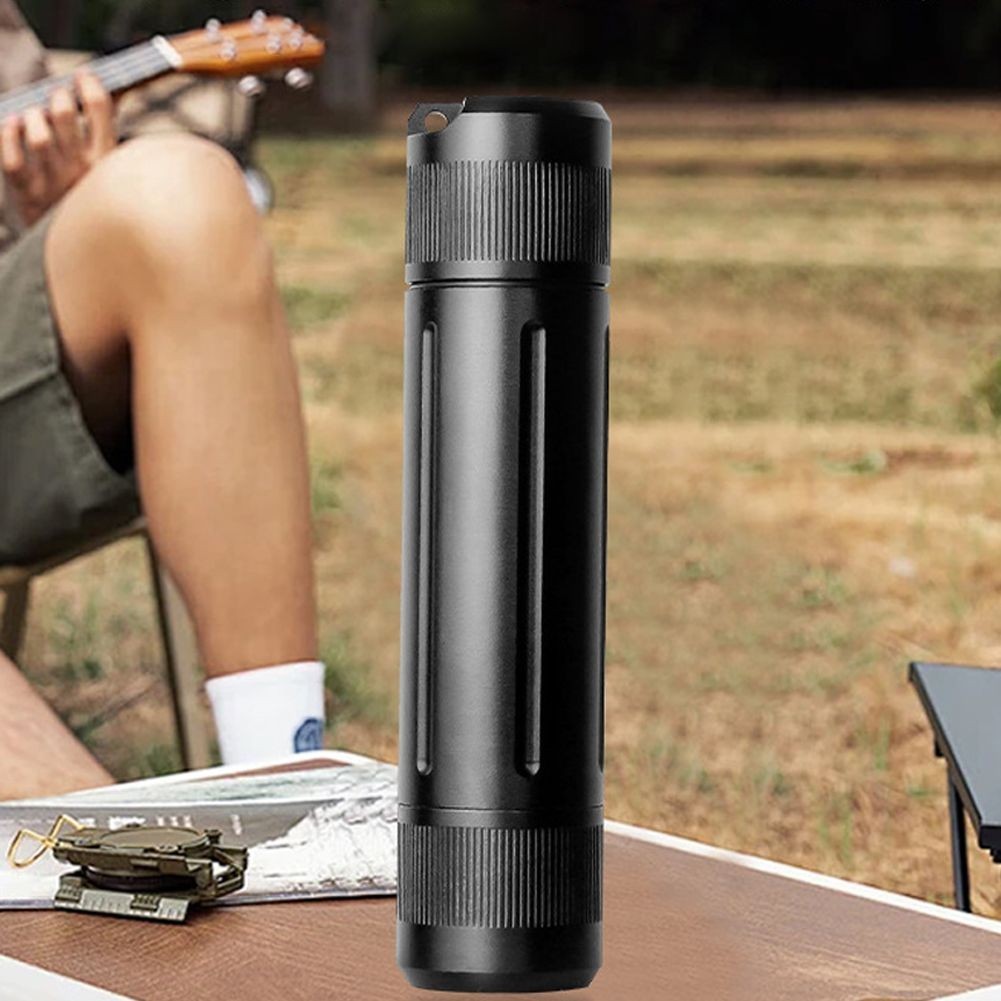 Aluminum Waterproof Pill Holder with Safe Storage for Outdoor Adventures