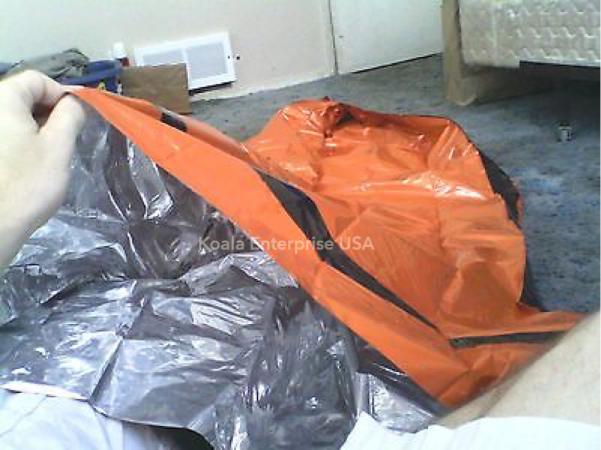 Sleeping Bag Emergency Aluminium Camping Outdoor Survival 84″x 36″ Mylar Duty