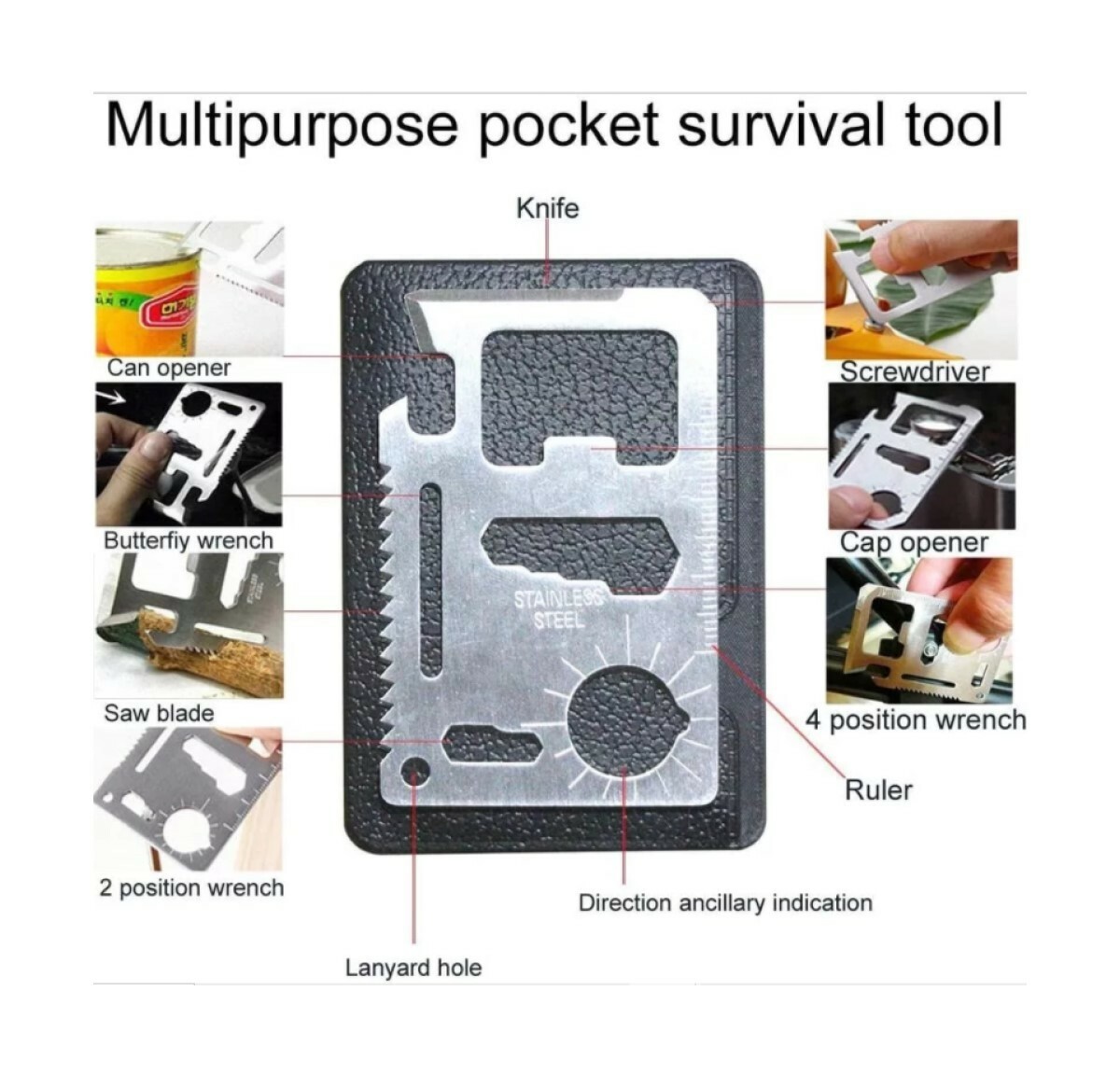 Semper Paratus Gear Gifts for Men 18 In 1 Camping Survival Kit – He will LOVE it