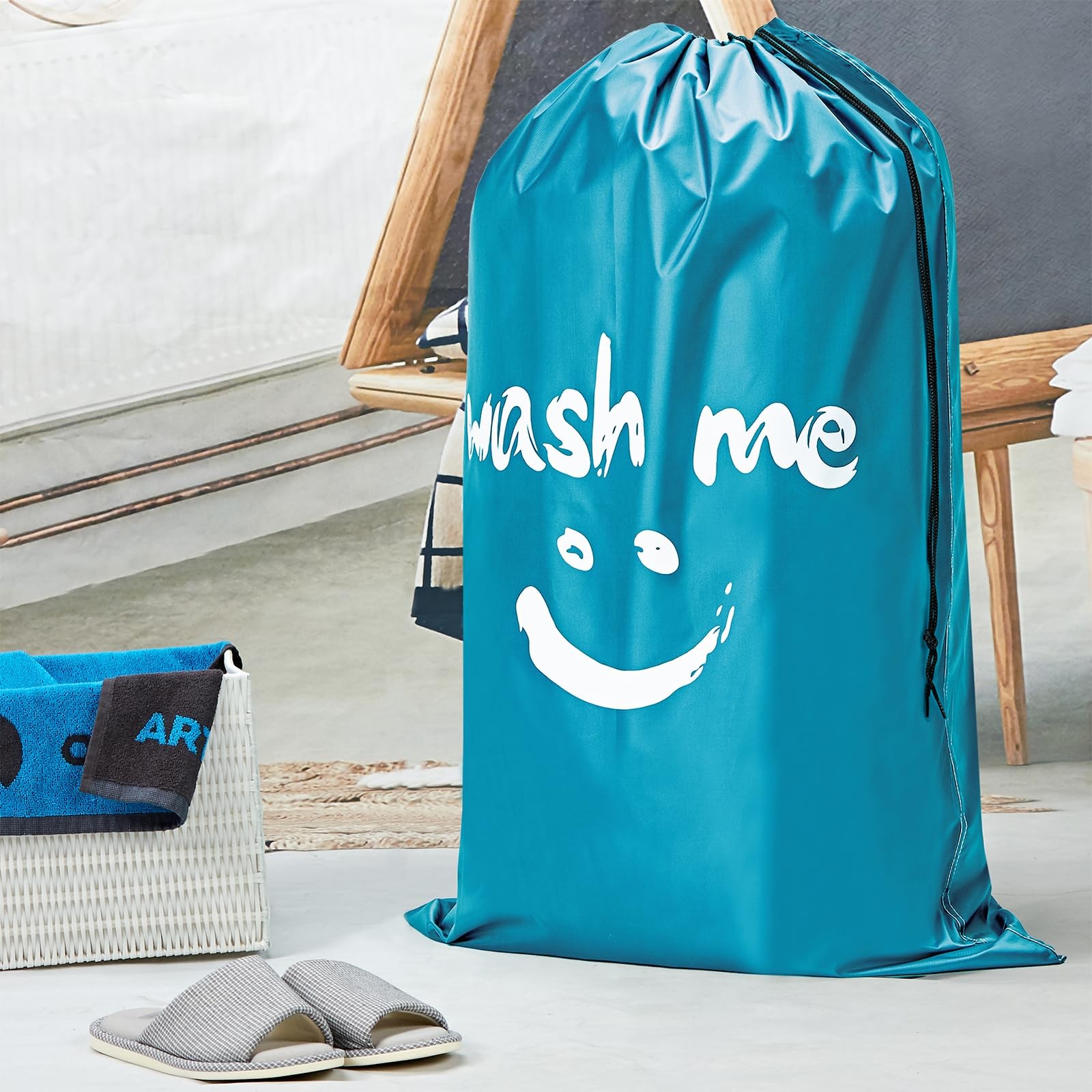 HOMEST 2 Pack XL Wash Me Travel Ⅰ- Me, (Ⅰ-Wash me)Gray & Sky Blue