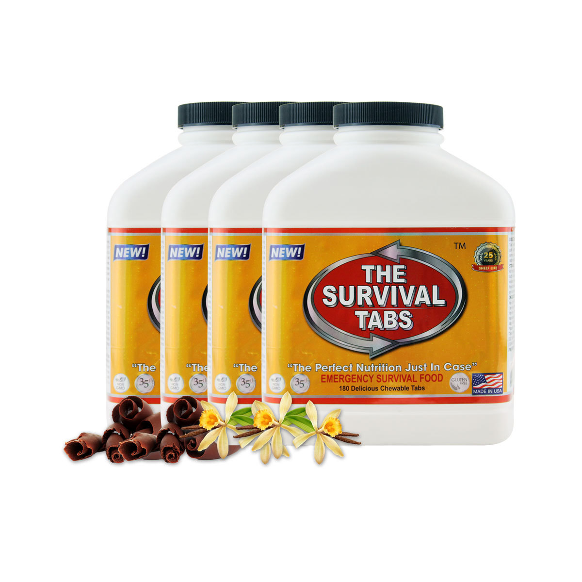 School office emergency preparedness food supplement 60 days exp 25 years